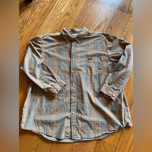Men’s Carhartt button down (3XL) EUC‎